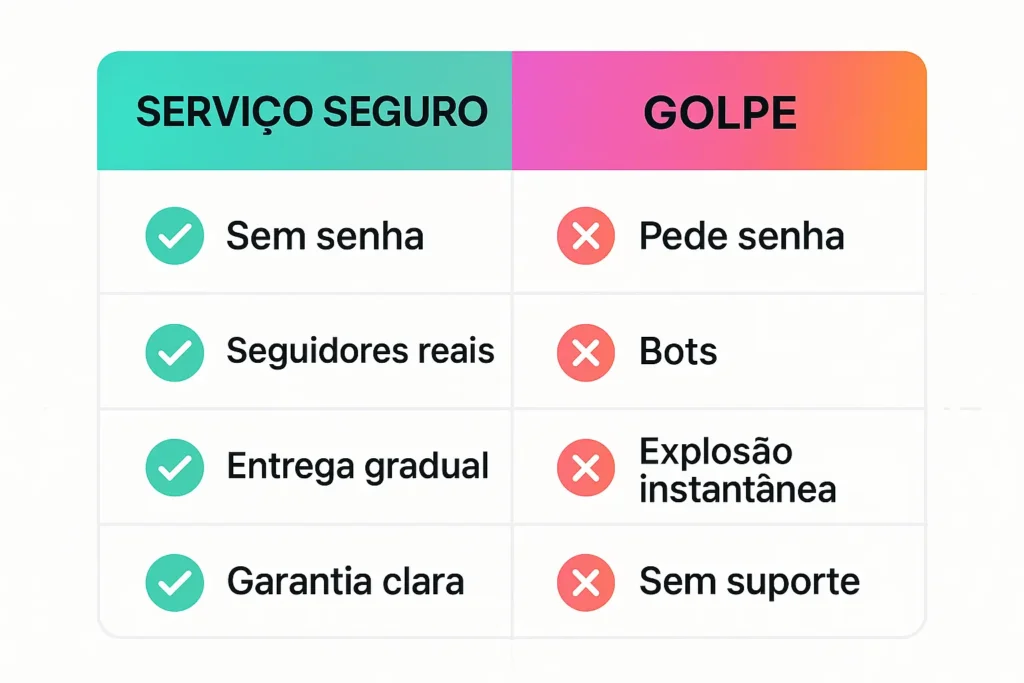 Comprar Seguidores é Seguro